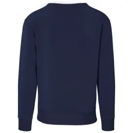 Mens Quinn Crew Neck Sweater Navy Back